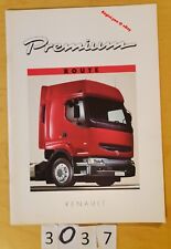 RENAULT TRUCK PREMIUM ROUTE Prospectus Fr 40 pages 6/1996 LKW