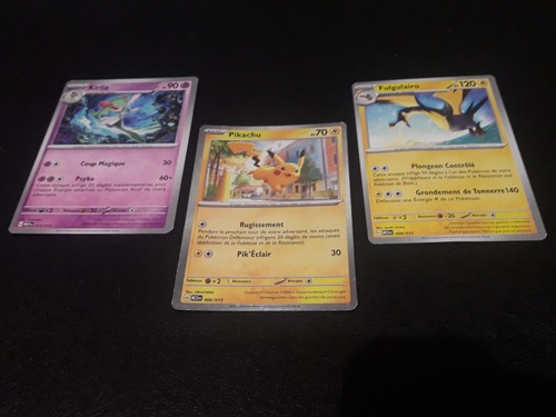 Carte pokemon pikachu 006 015 - carte,