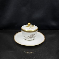 Bernardaud, Sucrier, Collection Pastorale En Grisaille Limoges