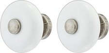 2x bouton de tiroir porcelaine