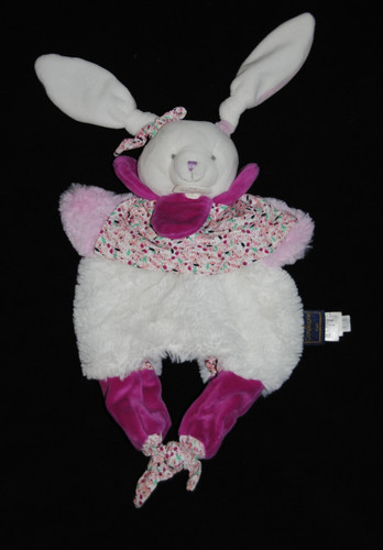 Lapin plat amusette doudou - lapin, et