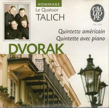 Quintette Américain / Quintette Avec Piano, Talich Quartet, Antonín Dvořák