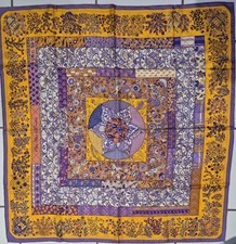 Foulard carré Hermès Piqué