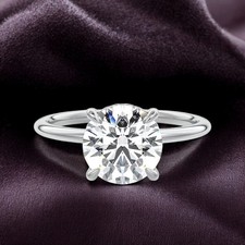 Bague de mariage taille ronde