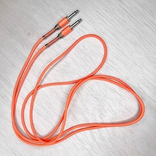 Vintage 1990s Aria Flash Cordon Guitare Câble Orange Ampère Accessoire Japon [