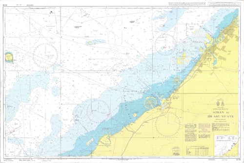 Carte maritime admiralty - admiralty, 3176