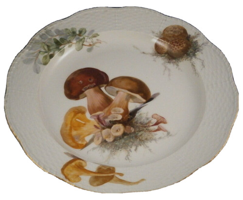 Six assiettes scéniques - six,