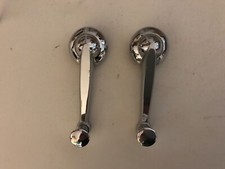 paire manivelles leve vitre metal chromé simca 1000