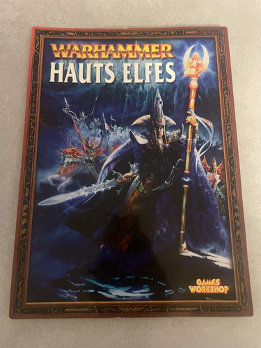 Warhammer livre armée - warhammer, hauts