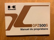 Manuel du propriétaire KAWASAKI GPZ500S 2000