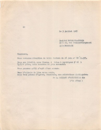 1967 baillot estivaux - estivaux,
