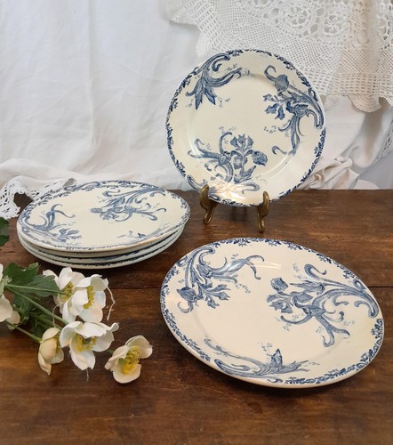 Assiettes plates - 6,