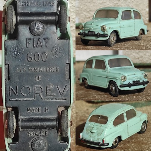 Norev fiat 600 jouet - 61,
