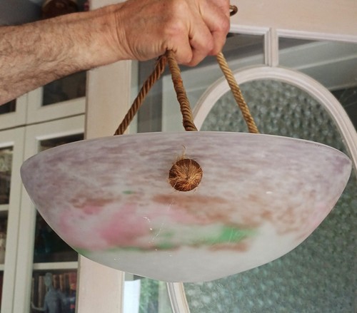 Ancienne vasque luminaire - ancienne, en
