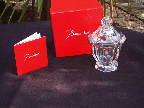 Moutardier cristal baccarat - moutardier,