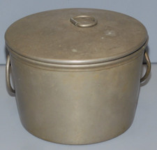 -ANCIENNE GAMELLE  et son RECHAUD WW1 ou WW2 ou SCOUTISME CAMPING ou AUTRE   D