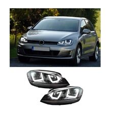 2 FEUX PHARE AVANT NOIR LED