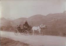 France voiture cheval - france,, à