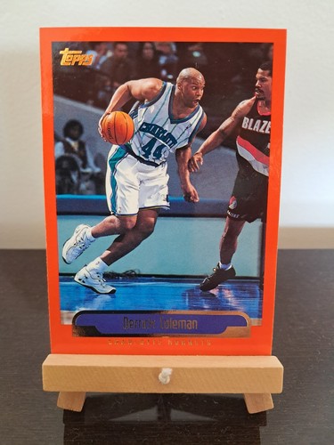 Derrick coleman hornets - derrick, topps