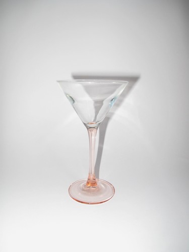 Lot verres martini - à,