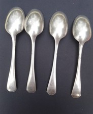 Christofle 4 cuillères art deco America