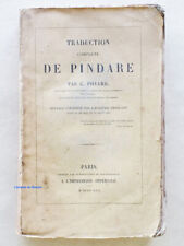 Traduction complète de Pindare par C. Poyard Pindare 1853 Envoi