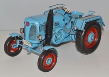 Tracteur en Tôle Nostalgie