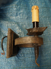 Lampe murale Bougeoir en fer