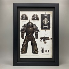 Acier Mains Encadré Art