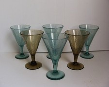 1687* biot  6 verres à