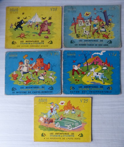 Fleurette lot de - 50's,