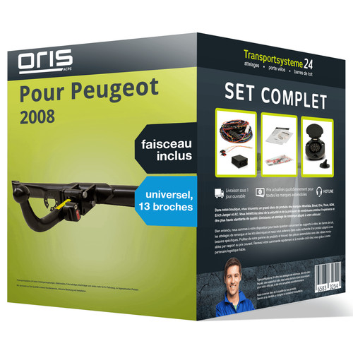 Attelage pour peugeot 2008 - attelage,