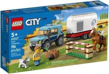 LEGO Transport de chevaux 60327 / Centre Equestre Remorque Cheval Enfant NOEL