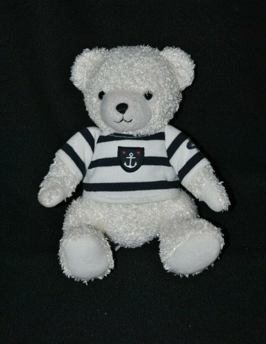 Peluche doudou ours blanc