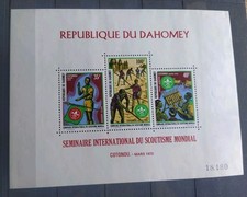 Bloc Timbres Dahomey