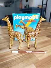 Playmobil 3672 Girafes COLOR Animaux Safari Zoo Boîte Vintage - Ancien - System