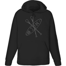 'Kayak & Oars' Adult Hoodie /