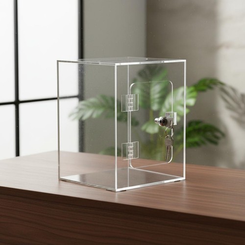 Urne acrylique transparent - en,