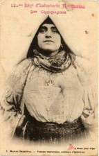 CPA AK ALGERIA Geiser 2 Femme