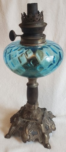 Ancienne lampe pétrole - lampe, à