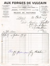 1925 AUX FORGES DE VULCAIN A