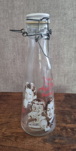 Ancienne bouteille lait - bouteille,