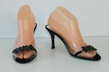 Escarpins Sandales AZUREE CANNES Tout Cuir T 4.5 US / T 35.5  TBE