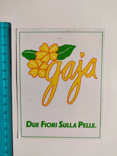 Autocollant gaja deux fleurs - deux,