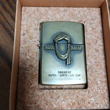 Briquet Zippo Paris Dakar 92