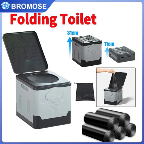 Toilettes pliantes portables