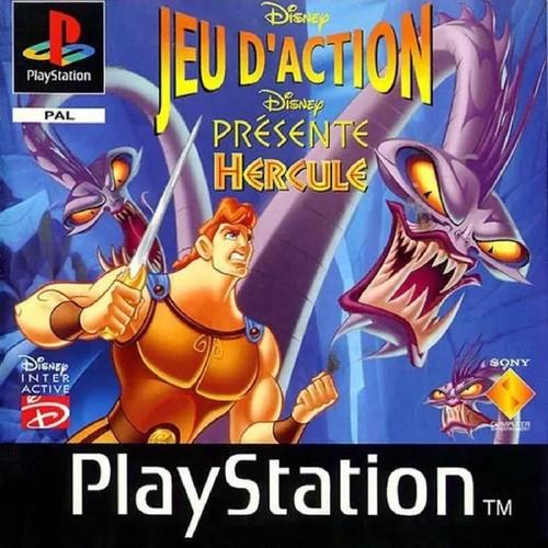 Jeu ps1 disney hercules - jeu,