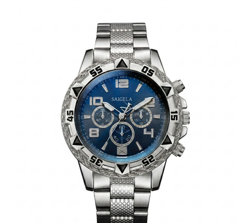 Montre quartz homme acier inox - quartz,