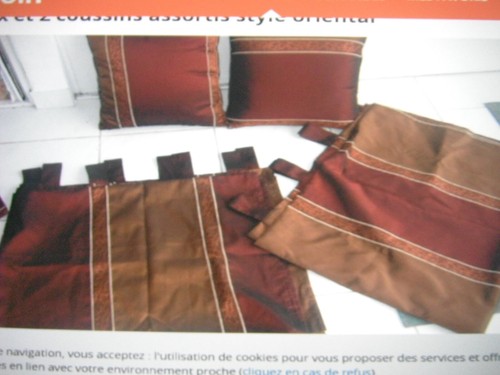Paire double rideaux 138 - de,