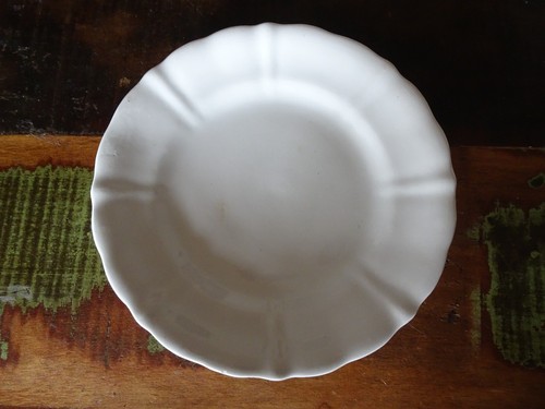 Ancienne assiette dessert - ancienne,